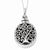 Sterling Silver Antiqued Tree Of Life Ash Holder Necklace