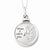 Sterling Silver Antiqued Peace I Leave You Ash Holder Necklace