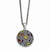 14K/Silver Two-Tone with Antiqued Multi Gemstone Necklace