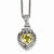 14K Yellow Gold Lemon Quartz Necklace