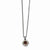 14K Yellow Gold Garnet Necklace