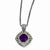 14K Yellow Gold Amethyst Necklace