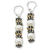 Sterling Silver w/14k Yellow Gold 8-8.5mm Freshwater Cultured Pearl Earrings