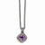 14K Yellow Gold Amethyst Necklace