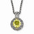 14K Yellow Gold Lemon Quartz Necklace