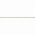 14K Yellow Gold Diamond-Cut Quadruple Rope Chain Bracelet