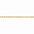 14K Yellow Gold Diamond-Cut Quadruple Rope Chain
