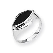 Sterling Silver Onyx Ring