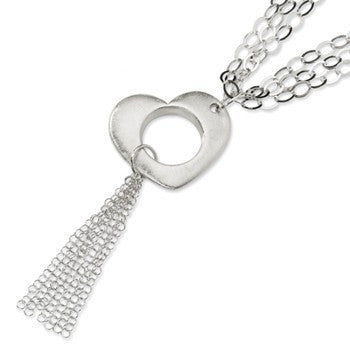 Sterling Silver Heart Necklace