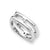 Sterling Silver & Diamond Men's Ring