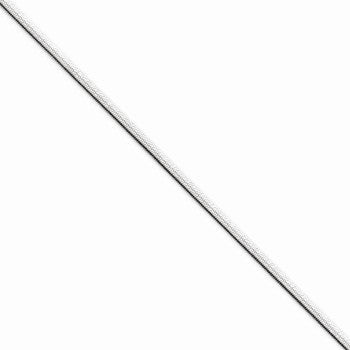 Sterling Silver Flat Snake Chain
