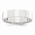 Sterling Silver 5mm Flat Wedding Band