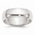 Sterling Silver 7mm Half-Round Wedding Band