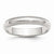 Sterling Silver 4mm Half Round Milgrain Wedding Band