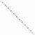 Sterling Silver Amethyst & Cz Bracelet