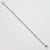 Sterling Silver Rhodium-Plated Clear Cz Bracelet