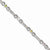 Sterling Silver Multi-Color Semi-Precious Stone Bracelet