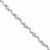 Sterling Silver Flower Cz Bracelet