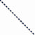 Sterling Silver Blue and Clear Cz Bracelet