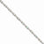 Sterling Silver White Created Opal and Cz Bracelet