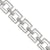 Sterling Silver Square Cz Bracelet