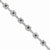 Sterling Silver Blue and Clear Cz Bracelet