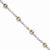 Sterling Silver Champagne Cz Bracelet