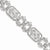 Sterling Silver Cz Bracelet