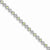 Sterling Silver Peridot Diamond Bracelet