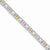 Sterling Silver Citrine Diamond Bracelet