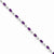 Sterling Silver Amethyst Bracelet