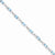 Sterling Silver Blue Topaz Bracelet