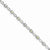 Sterling Silver Peridot & Diamond Bracelet