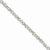 Sterling Silver Peridot & Diamond Bracelet