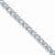 Sterling Silver Blue Topaz Bracelet