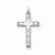 Sterling Silver Laser Designed Cross Pendant, Lovely Pendants for Necklace