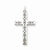 Sterling Silver Laser Designed Cross Pendant, Fine Pendants for Necklace