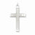 Sterling Silver Laser Designed Cross Pendant, Lovely Pendants for Necklace