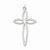 Sterling Silver Laser Designed Cross Pendant, Dazzling Pendants for Necklace