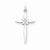 Sterling Silver Laser Designed Cross Pendant, Pendants for Necklace