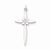 Sterling Silver Laser Designed Cross Pendant, Pretty Pendants for Necklace