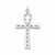 Sterling Silver Laser Designed Cross Pendant, Adorable Pendants for Necklace
