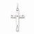 Sterling Silver Laser Designed Cross Pendant, Lovely Pendants for Necklace