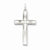 Sterling Silver Laser Designed Cross Pendant, Appealing Pendants for Necklace