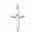 Sterling Silver Laser Designed Cross Pendant, Classy Pendants for Necklace