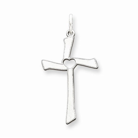 Sterling Silver Laser Designed Cross Pendant, Beautiful Pendants for Necklace