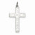 Sterling Silver Laser Designed Cross Pendant, Beautiful Pendants for Necklace