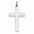 Sterling Silver Laser Designed Cross Pendant, Delightful Pendants for Necklace