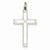 Sterling Silver Laser Designed Cross Pendant, Fine Pendants for Necklace