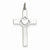 Sterling Silver Laser Designed Cross Pendant, Stylish Pendants for Necklace